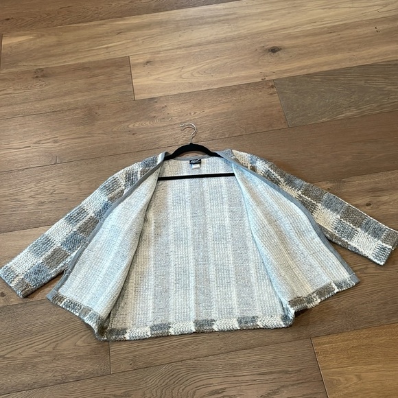 Koret Career Petites Union Made Vintage Lambswool Blend Cardigan Sweater Size SP - Picture 13 of 13